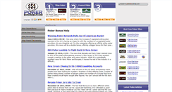 Desktop Screenshot of pokerbonushelp.com